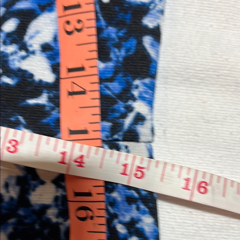 WHBM Black & Blue sheath dress - Picture 8 of 11